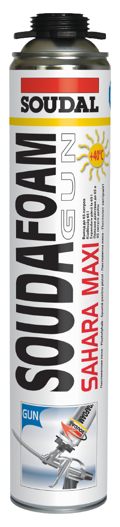 Монтажная пена Soudal SOUDAFOAM Maxi Sahara 870 мл 122479