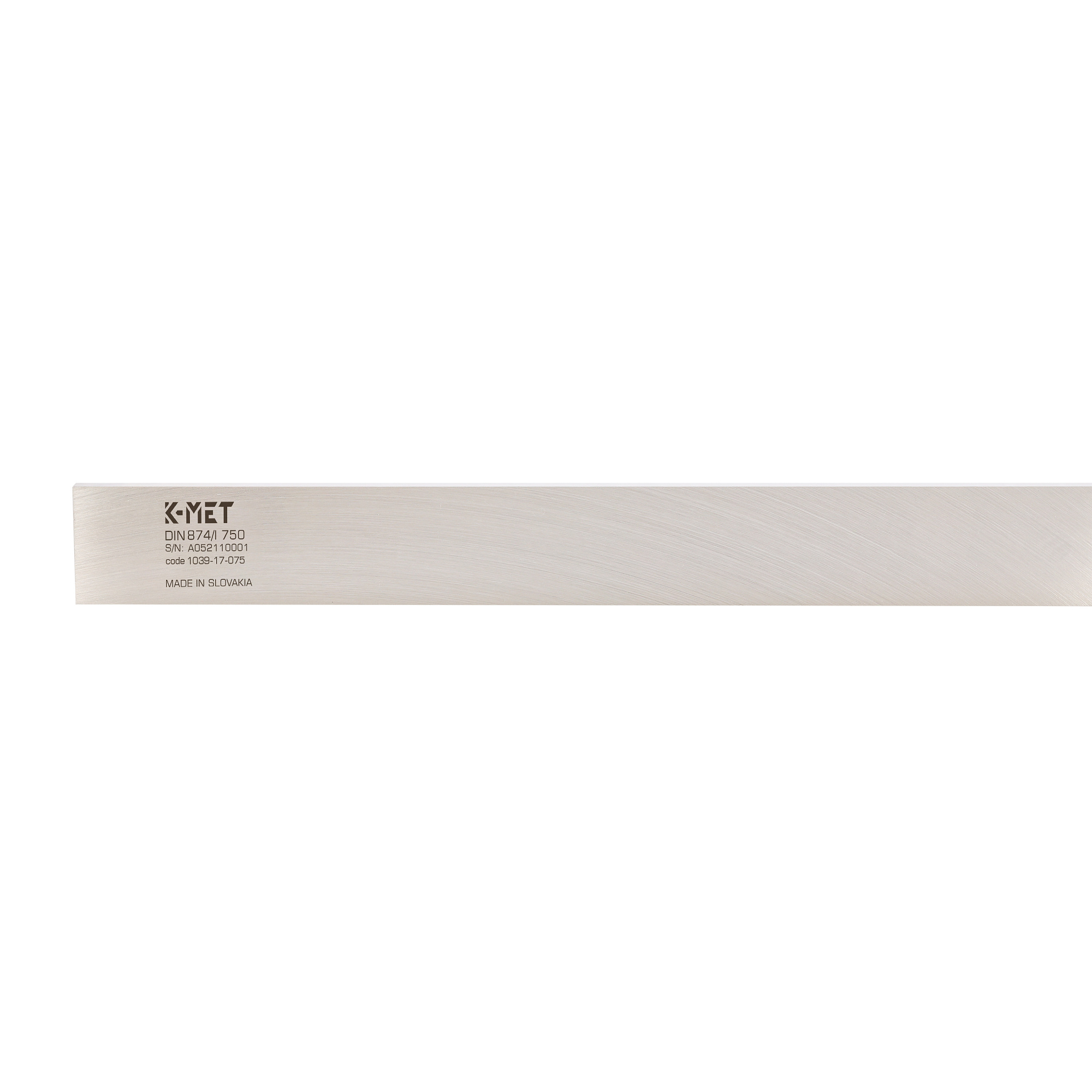 Линейка поверочная KINEX K-MET INOX DIN 874 кл.1 ШП-1500х60х12мм 1039-17-150