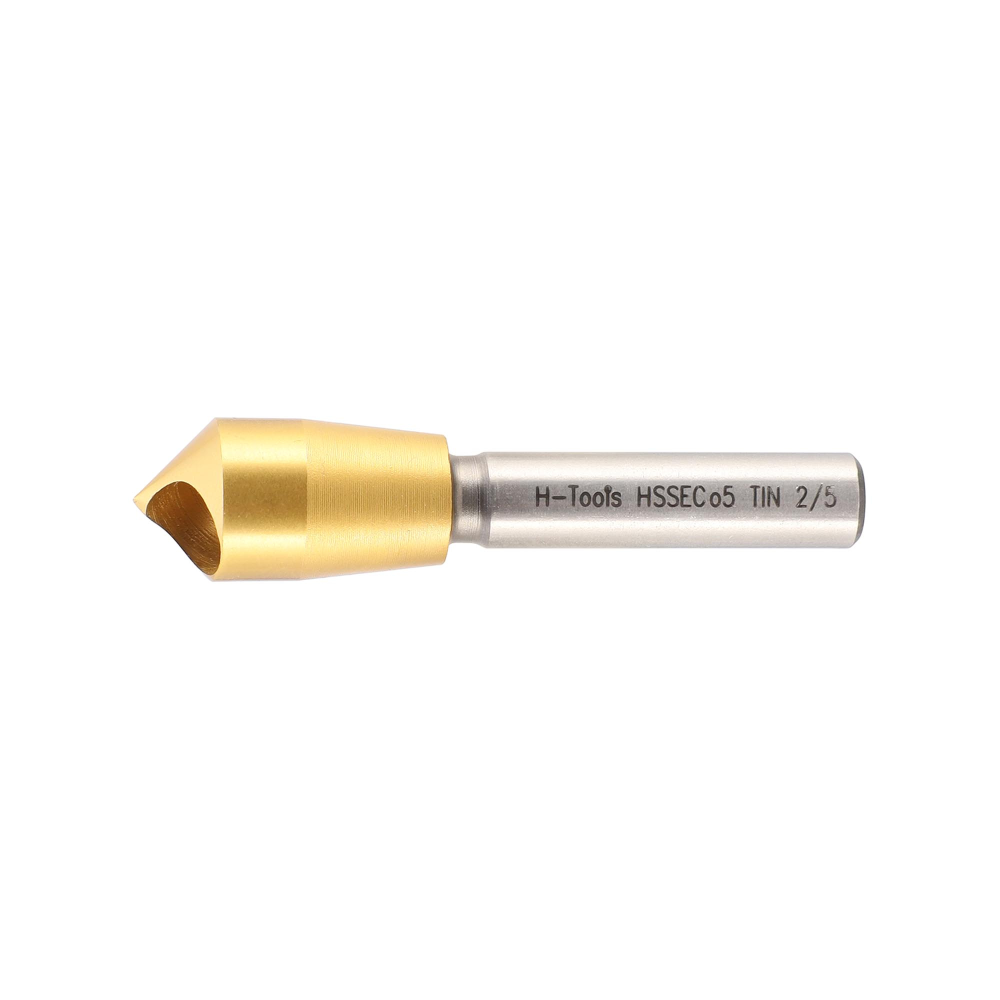 Зенковка 10 мм HSSE-TiN с отверстием H-TOOLS 893005EHT